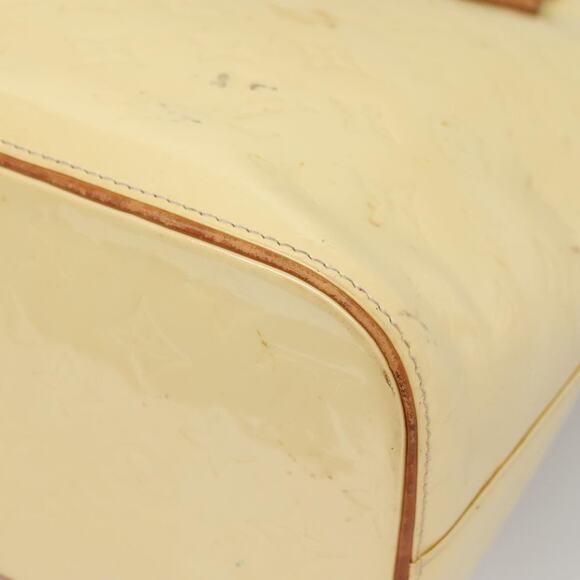 LOUIS VUITTON Monogram Vernis Houston Hand Bag Perle M91342 - Picture 15 of 16